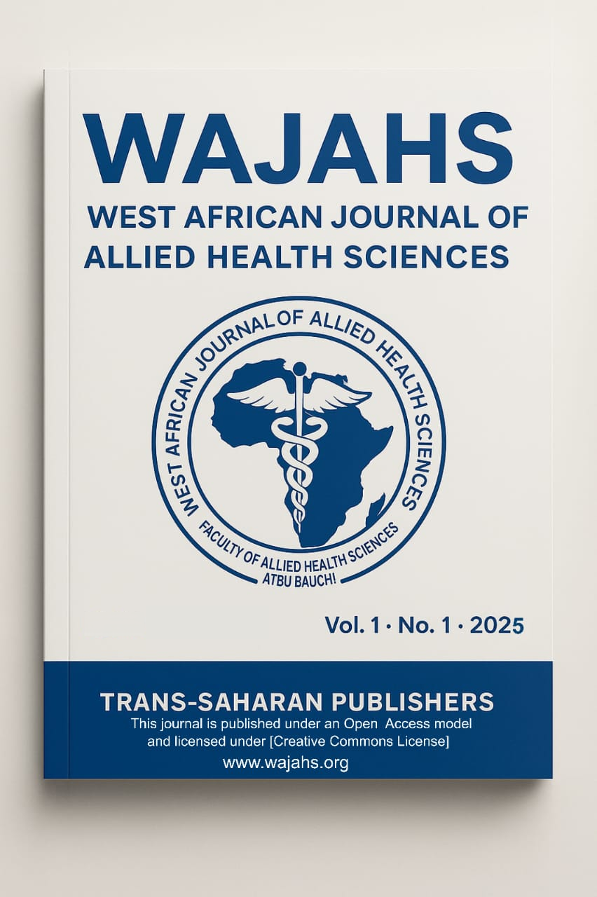 View Vol. 1 No. 1 (2025): West African Journal of Allied Health Sciences